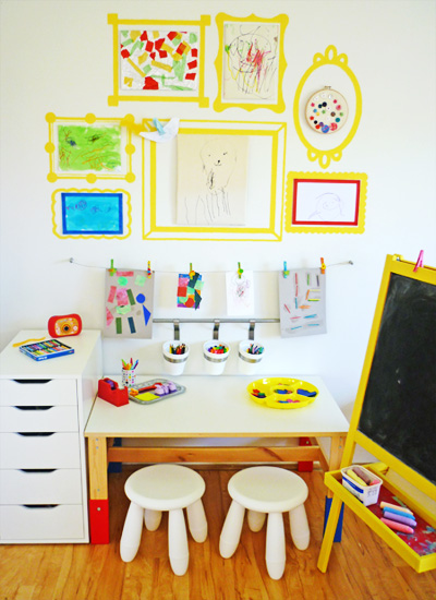 Post image for Sharing Our Kids Art Space