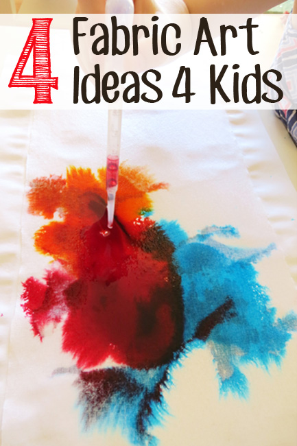 Time to Create | 4 Fabric Art Ideas for Kids
