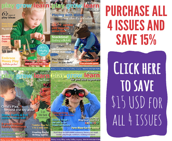 Play Grow Learn ezine all issues special