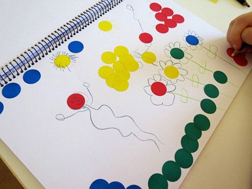 Art-for-kids_Sticker-Drawing-Invitation-to-Create-via-Childhood-101