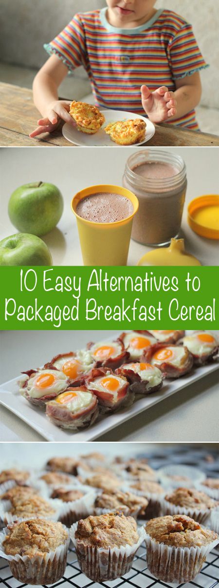 healthy breakfast alternatives to cereal