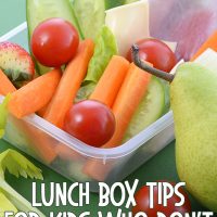 Lunch Box Tips for Kids Who Don't Like Sandwiches