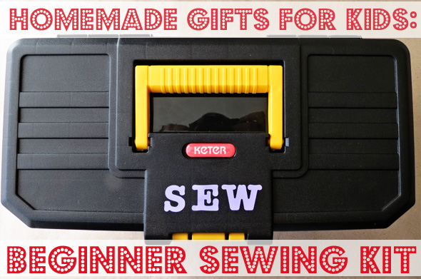 Beginner sewing kit for kids