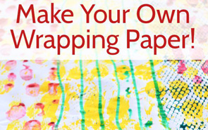 Make Your Own Wrapping Paper