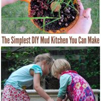 DIY Mud Kitchen: The Simplest Mud Kitchen Idea Ever