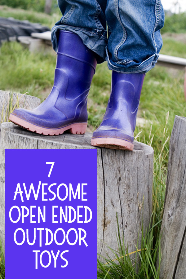 7 Best Open Ended Outdoor Toys