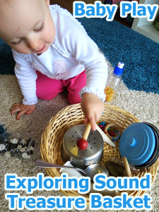 Baby Play-Exploring Sound Treasure Basket