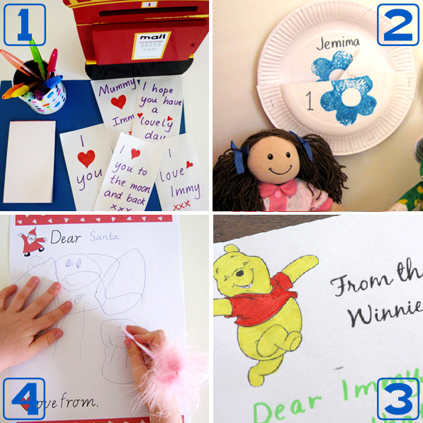 Letter writing activities for beginning writers @Childhood 101