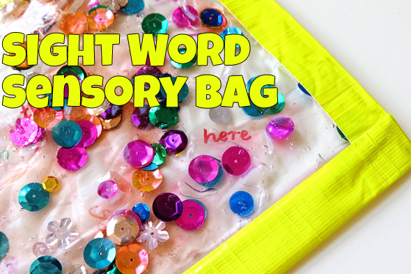 Sight Word Sensory Bag Activity | Childhood 101