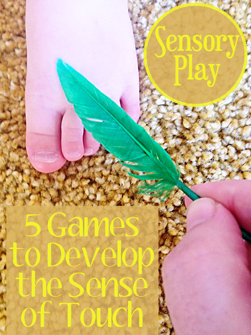 Sensory Play - Touch via Childhood 101