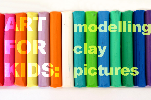 Art projects for kids: Modelling Clay Pictures via Childhood 101