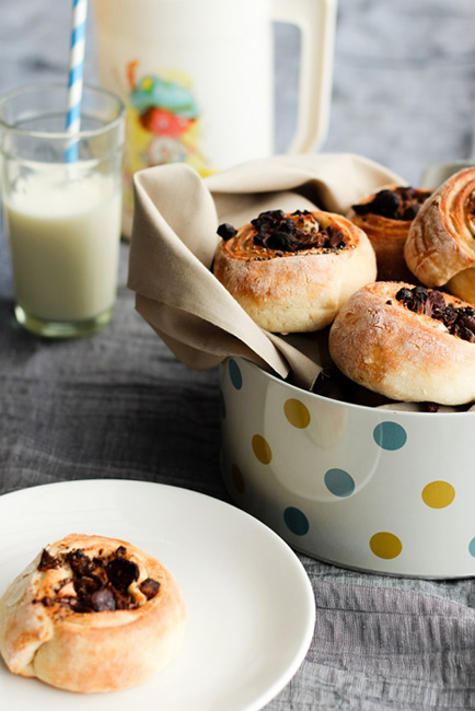 Easter Recipes: Delicious Fruit Scrolls. Great for morning or afternoo tea, or lunch boxes.