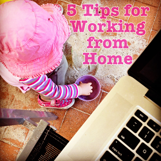 Tips for Working from Home via Childhood 101