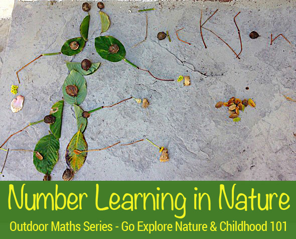 Math Games - Number learning with nature - Counting