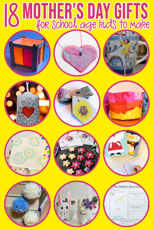 Mothers Day Gifts for School Age Kids to Make