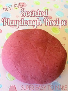 Best Ever Scented Playdough Recipe