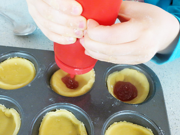 Cooking with Kids: Baking Jam Tarts