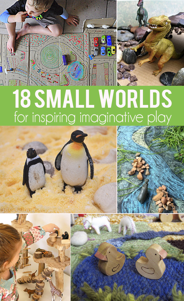 18 Small Worlds for imaginative play