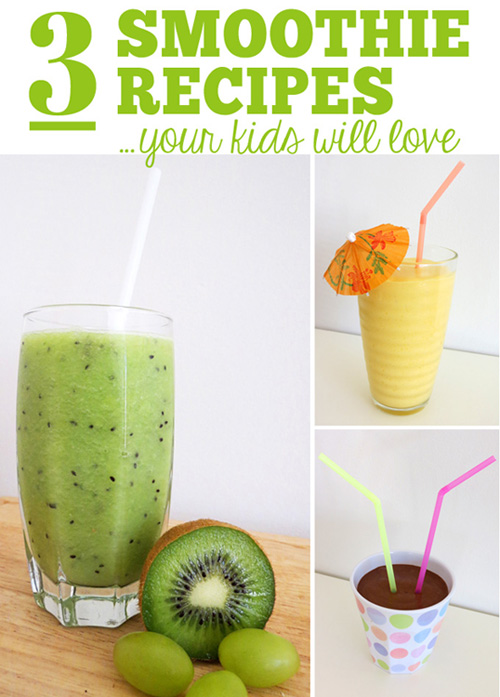 3 smoothie recipes your family will love