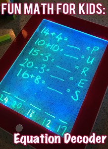 Math Games for Kids: Equation Decoder!