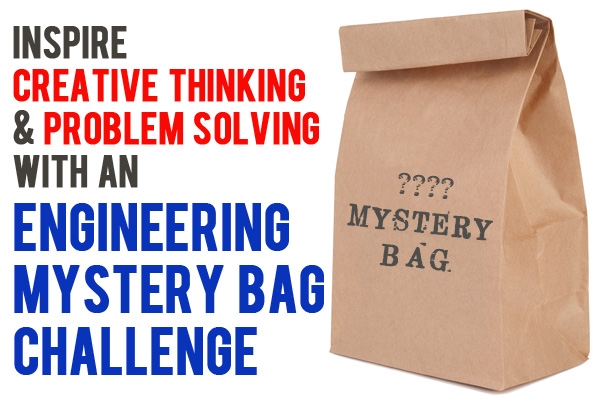 Mystery Bag Engineering Challenges for Kids