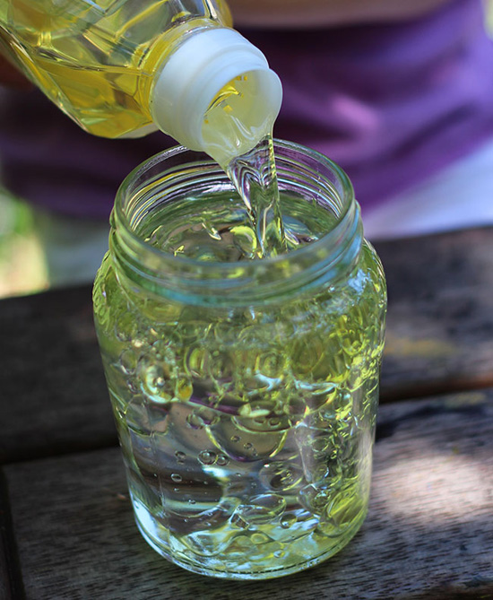 Oil and Water Experiment: Science for Kids