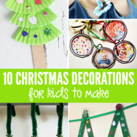 10 Homemade Christmas Decorations for Kids to Make