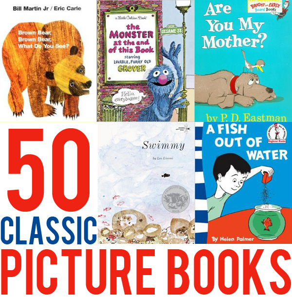 50 Great Picture Book Classics to read aloud with children of all ages