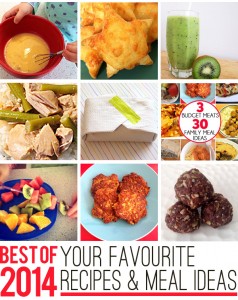 Best of 2014: Family Friendly Recipes & Meal Ideas