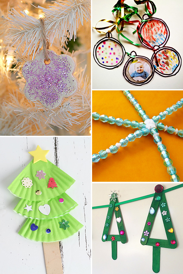 Christmas ornaments for kids to make