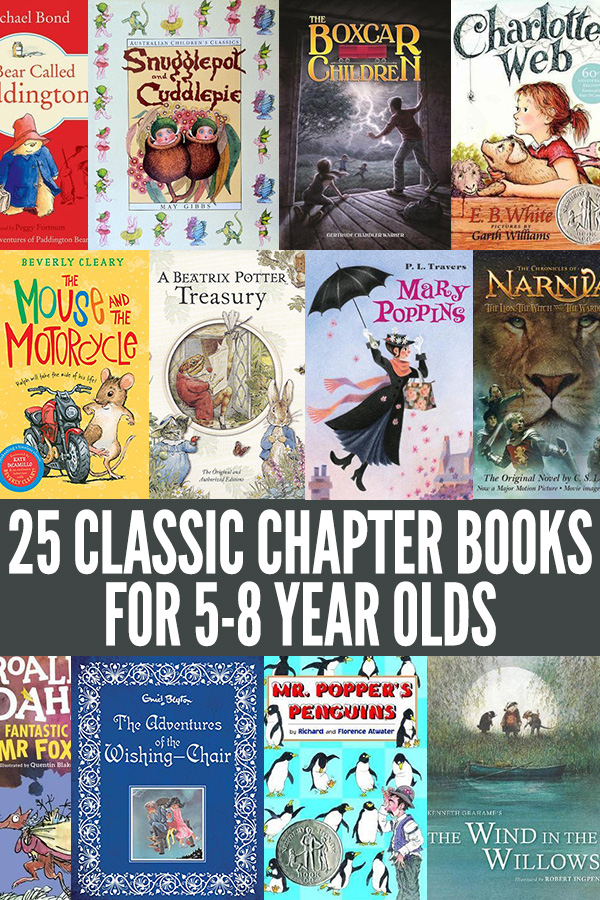 Classic Chapter Book Read Alouds for 5-8 Year Olds