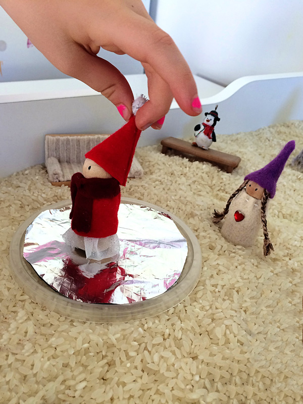 Sensory Play Ideas Gingerbread Scented Rice