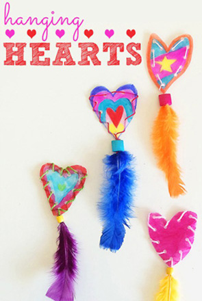 Hanging-hearts-creative-threading-activity-for-kids