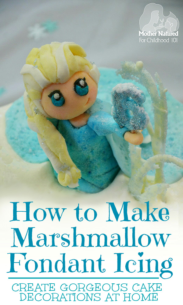 How to make Marshmallow Fondant Icing. Perfect for making your own cake decorations at home.