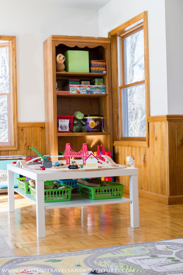 Playroom toy storage and organization ideas