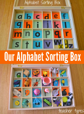 Alphabet Boxes Collage