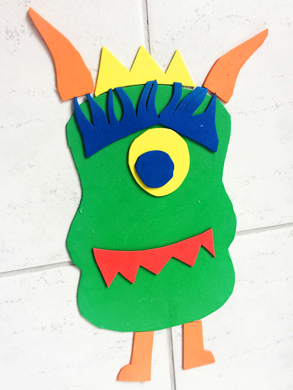 DIY Mixed Up Monsters for Bathtime Play
