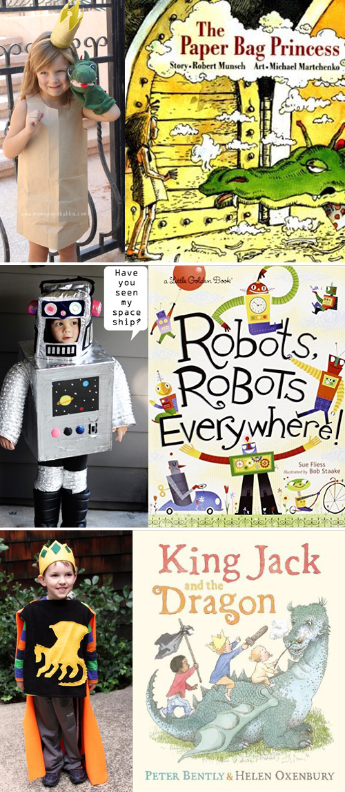 15 Simple-to-Make Book Inspired Costumes for Book Week or World Book Day or Halloween