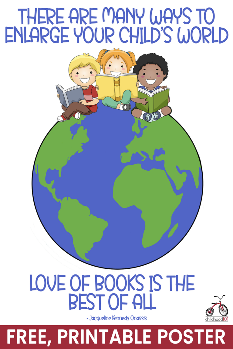 Reading Quotes for Kids Poster