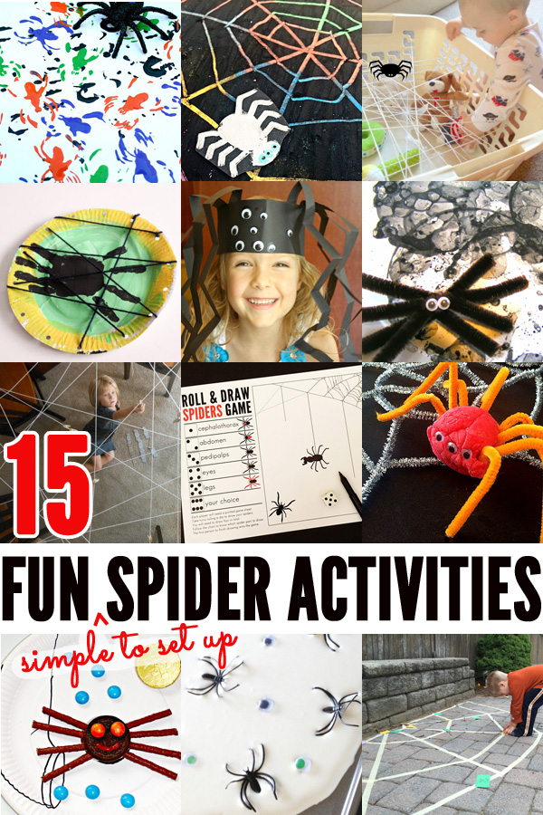15 Fun Spider Activities for Toddlers and Preschoolers