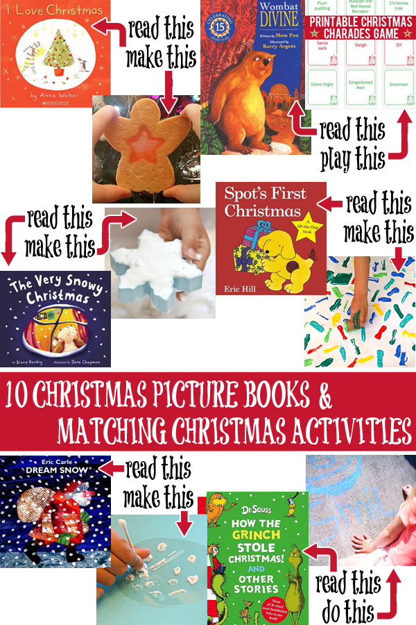 Christmas books and activities