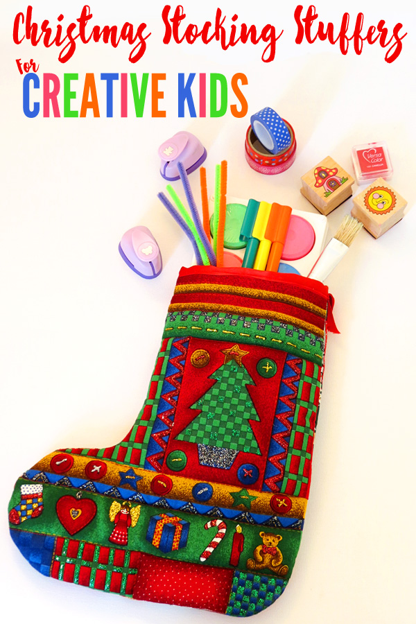 Christmas stocking stuffer ideas for creative kids