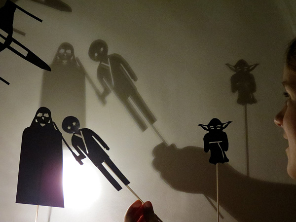  Star Wars Shadow Puppets Activity Idea for Kids. Celebrating the release of Star Wars: The Force Awakens