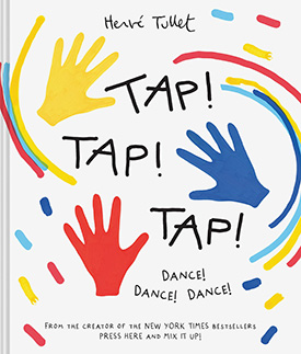 Tap tap tap book by Herve Tullet