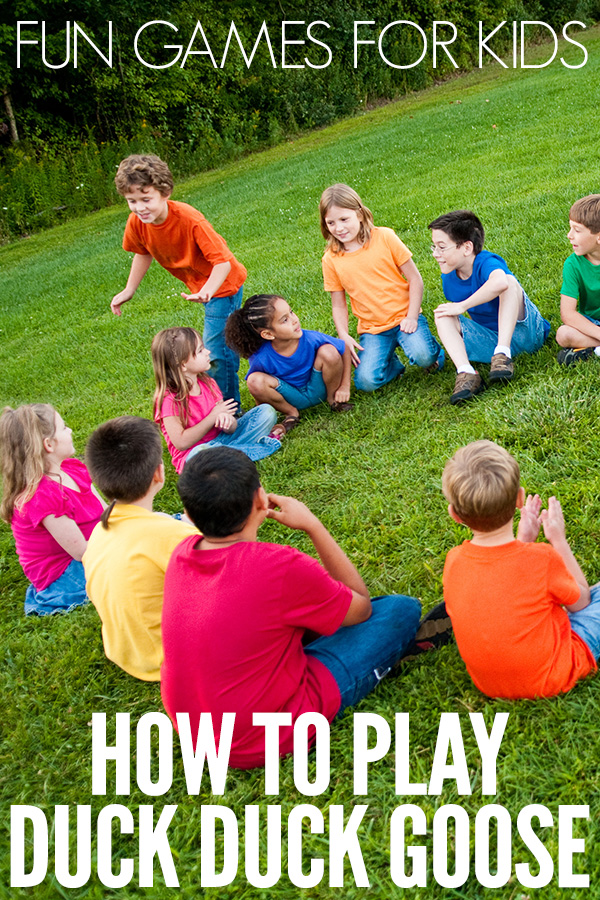 Fun Games for Kids Series: How to Play Duck Duck Goose
