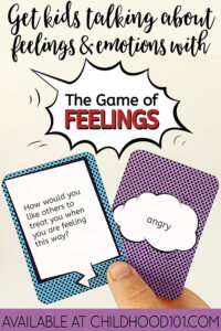Printable Feelings &amp; Emotions Card Game: The Game of Feelings