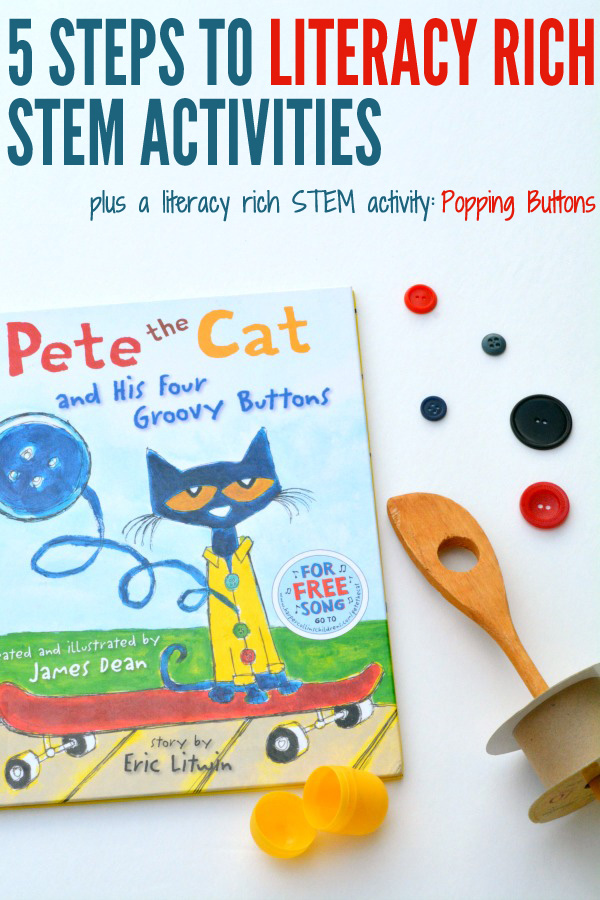 5 Steps to Literacy Rich STEM Activities
