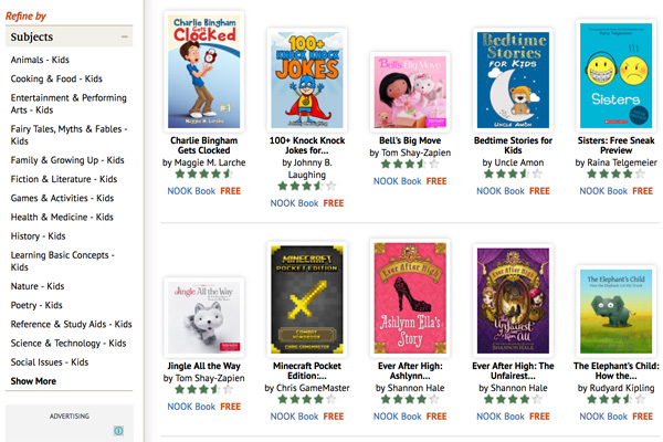 5 Great Collections of Free Online Books for Kids of All Ages. 100s of great titles.