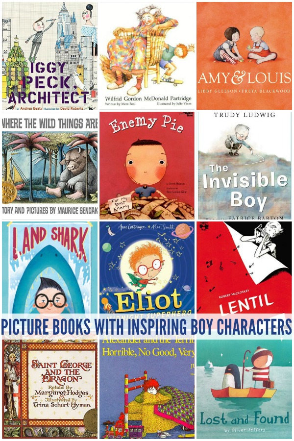 Picture Books Featuring Inspiring Boy Characters