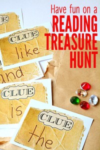 Get Reading On a Reading Treasure Hunt!